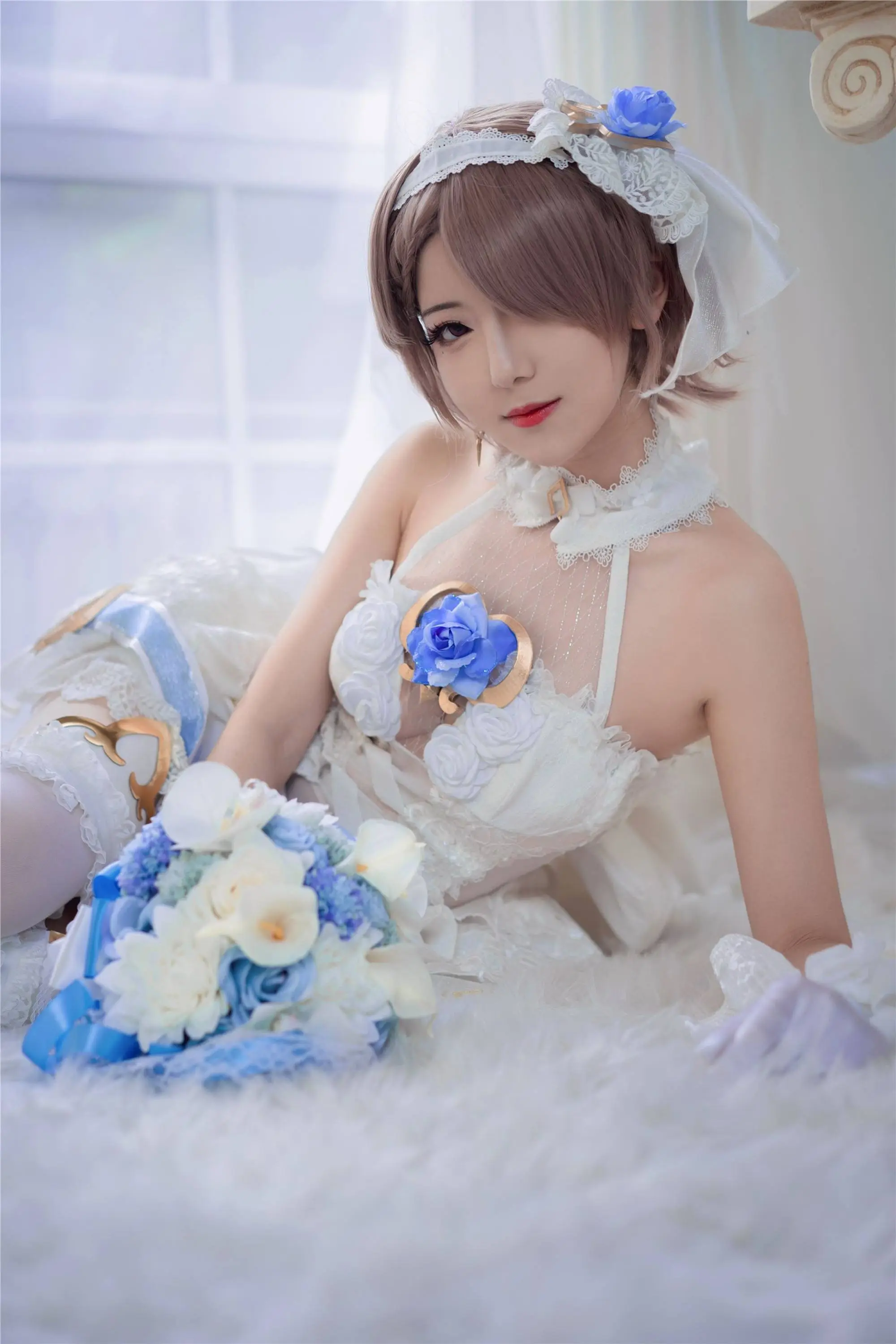【网路收集系列】福利姬 弥音音《 丽塔花嫁 》VIP福利帖【33P】