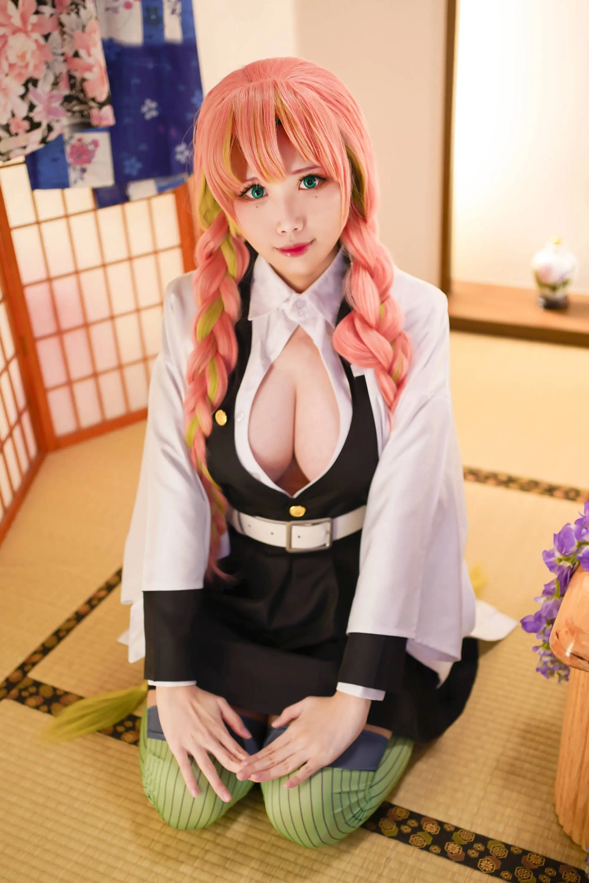 【网路收集系列】福利姬 KaYa《 鬼灭之刃 甘露寺 》VIP福利帖【35P】